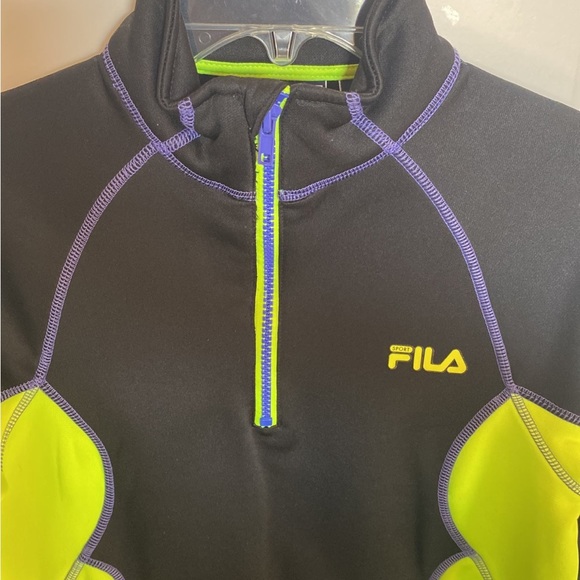 FILA Sport Women’s Performance Running Quarter Zip Pullover Jacket Size: XS - Picture 6 of 9